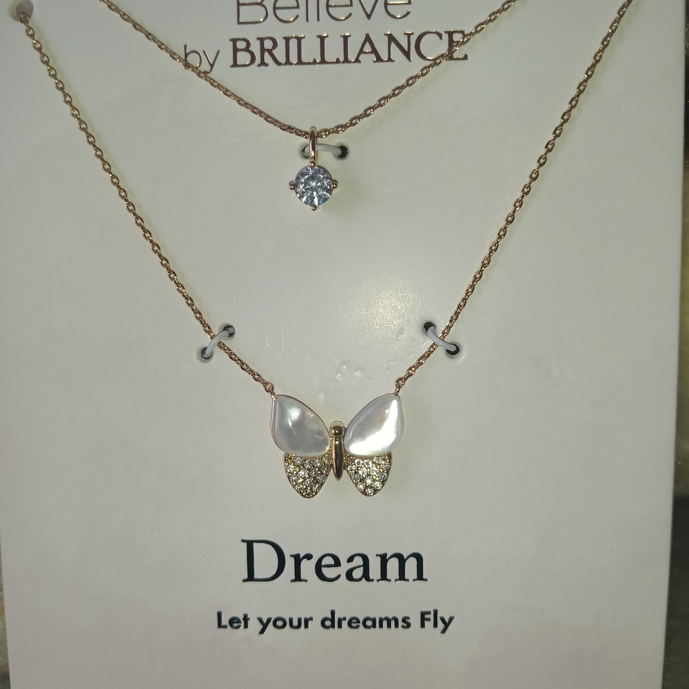 Gold Butterfly Necklace